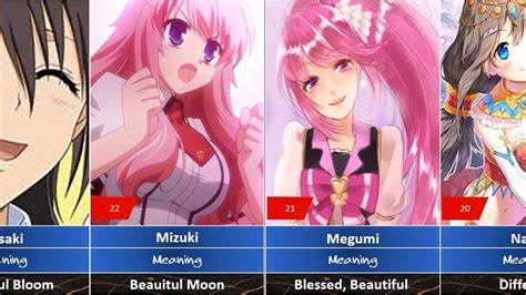 best female anime names|The 48 Awesome Anime Girl Names and Their .